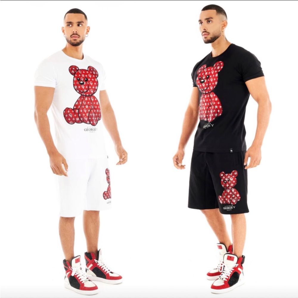 Black George V Bear Set